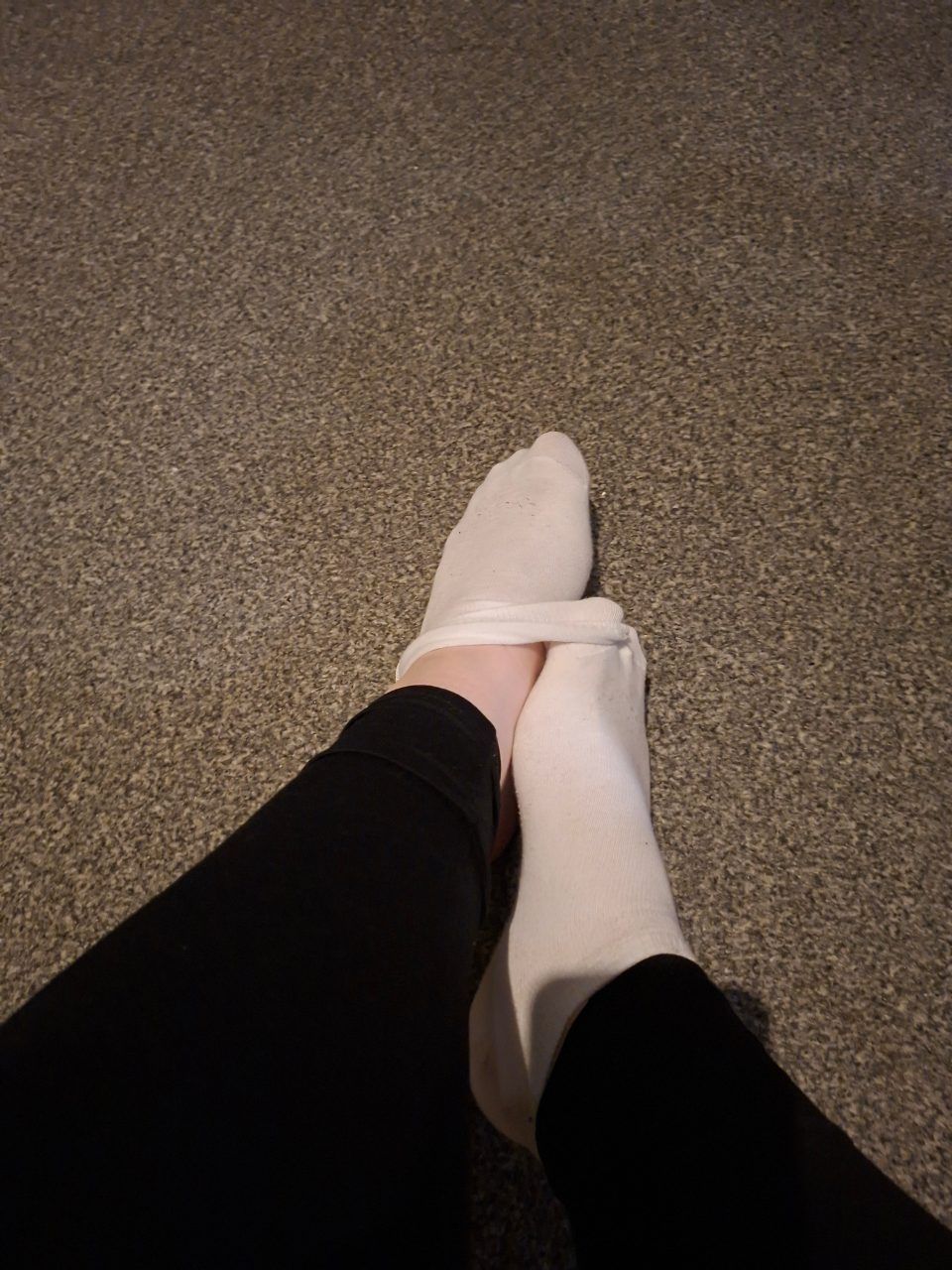 Getragene Socken (beim Sport) Size 41