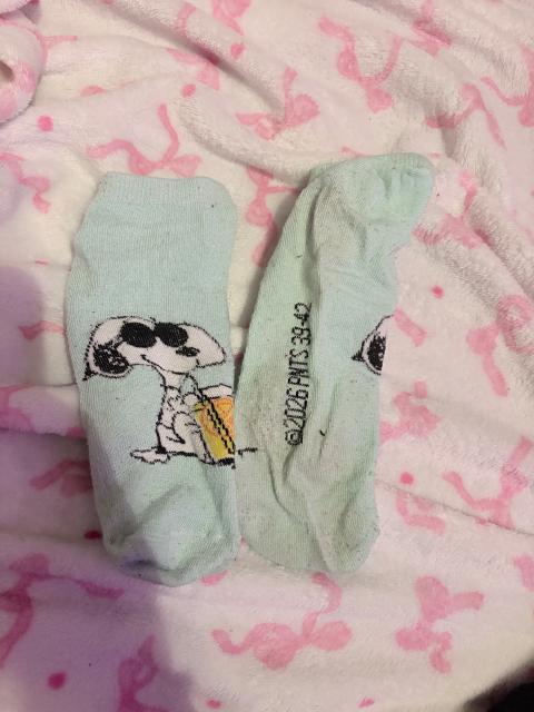 Ohne Marke Türkise getragene Socken zu verkaufen Size XS