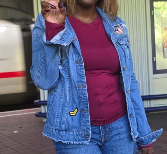 Edc Spirit  Denimjacket with patches from EDC Spirit Size small  Size S