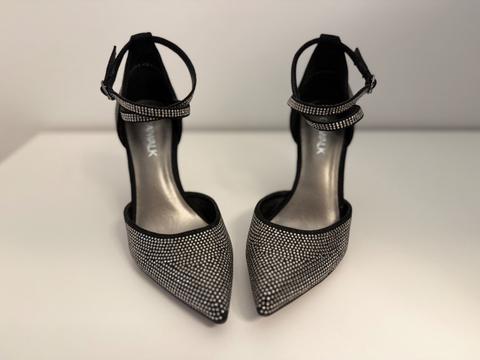 Verkaufe High Heels mit glitzernden Steinchen Size 37