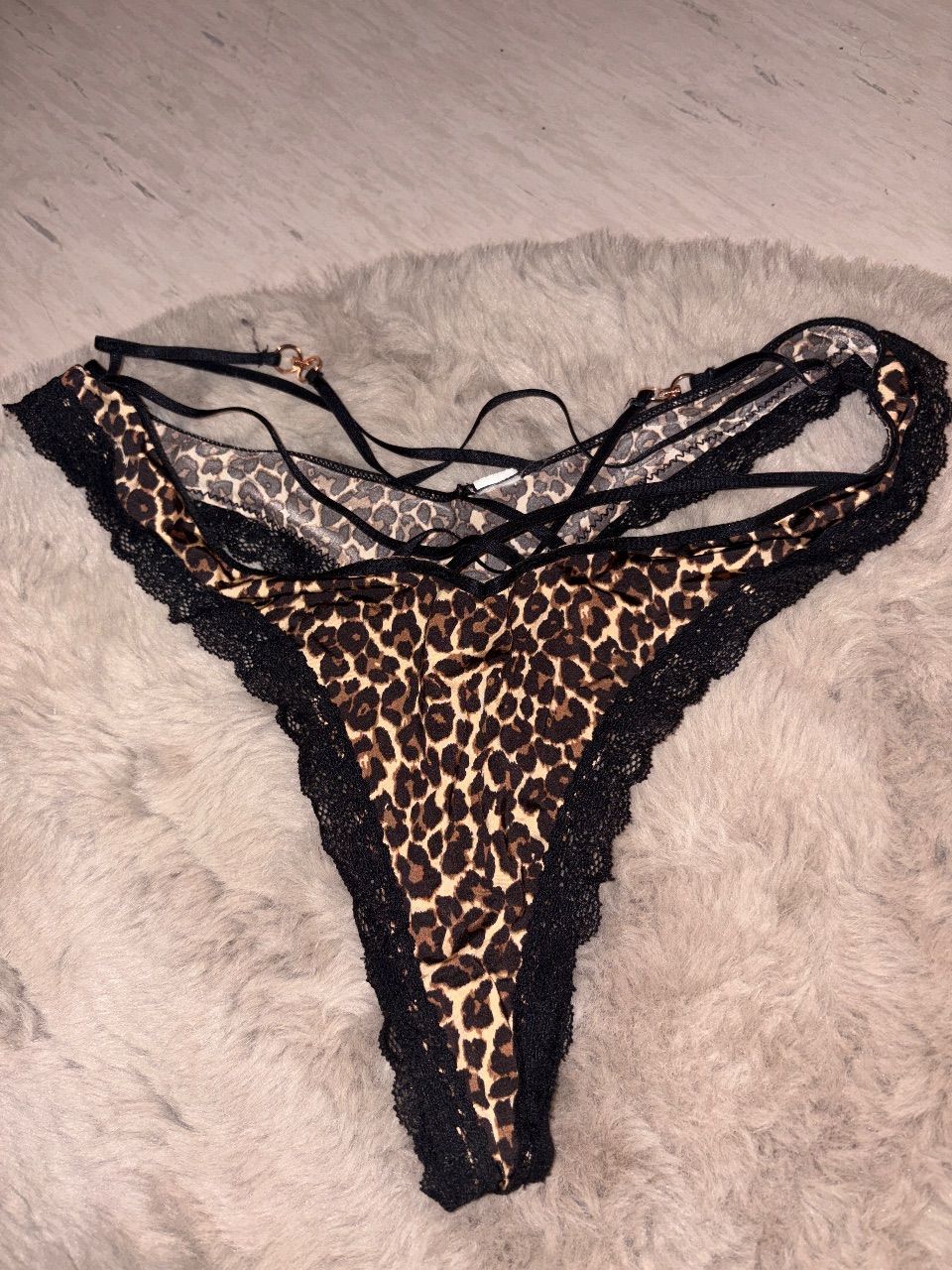 Frisch getragene hose