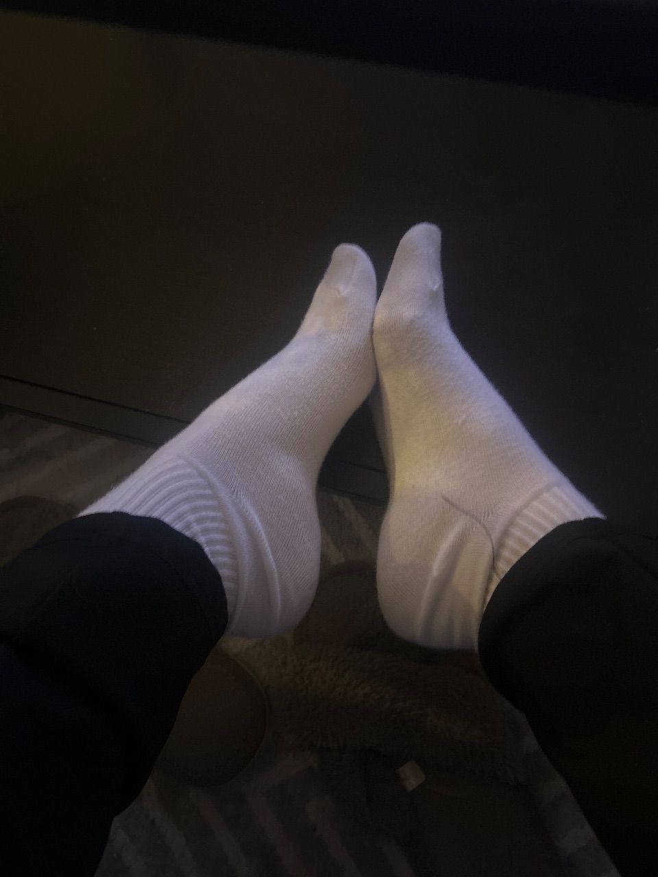 Weiße Socken  Size M