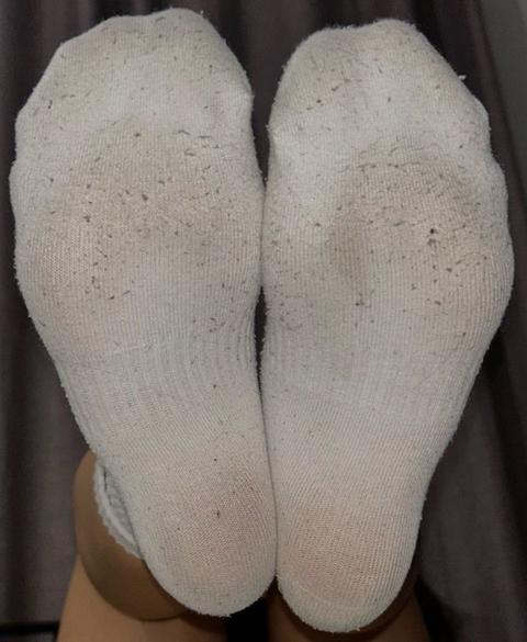 Schöne Weiße Socken