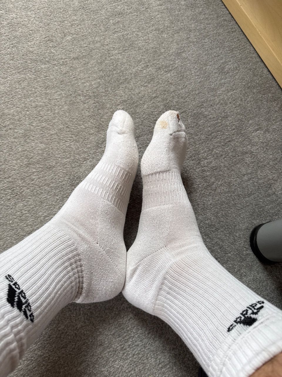 Adidas Socken getragen Adidas Size L