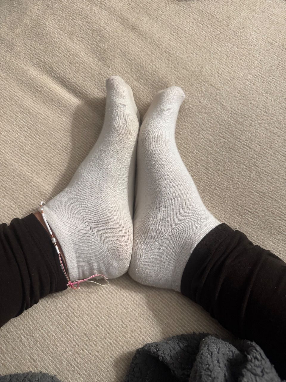 getragene ganztags Socken  Size 39