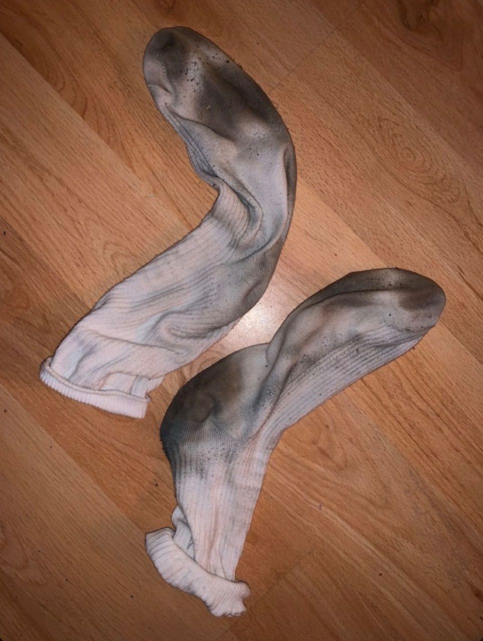Getragene socken