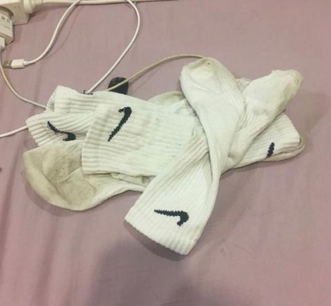 Nike 2 Paar getragene nike socken