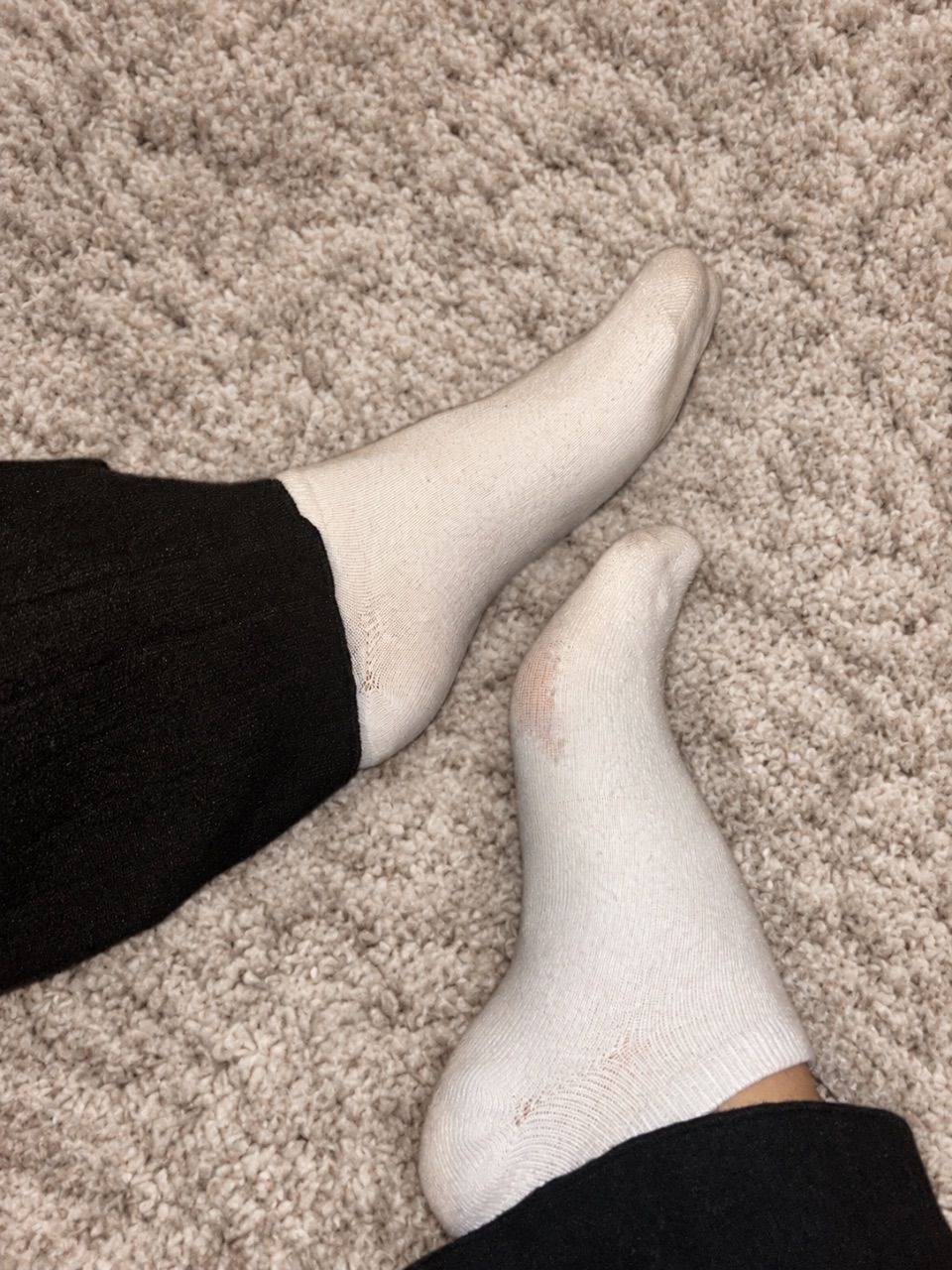 Weiße Socken  Size S