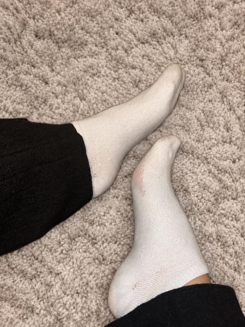 Weiße Socken Size S