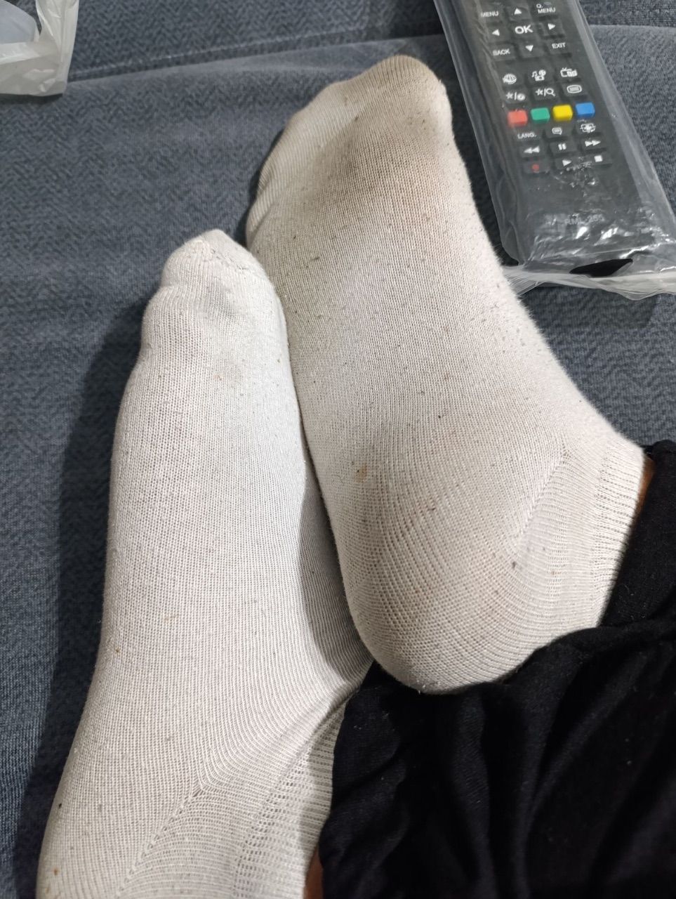 Fußbilder mit Nägel /Socken  Size 40