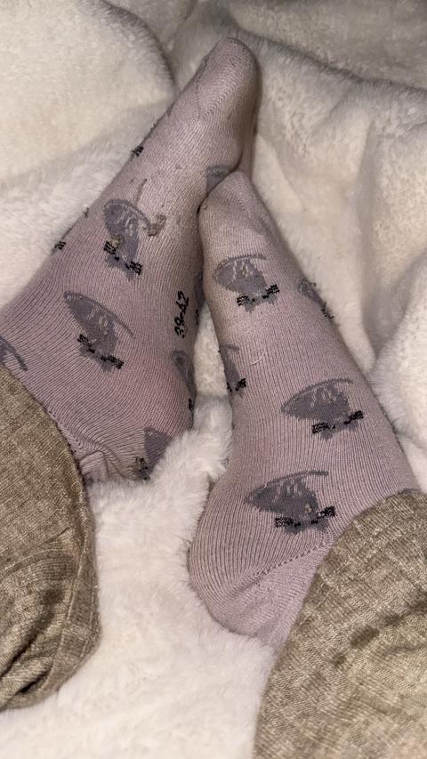 rose Kätzchen Socken