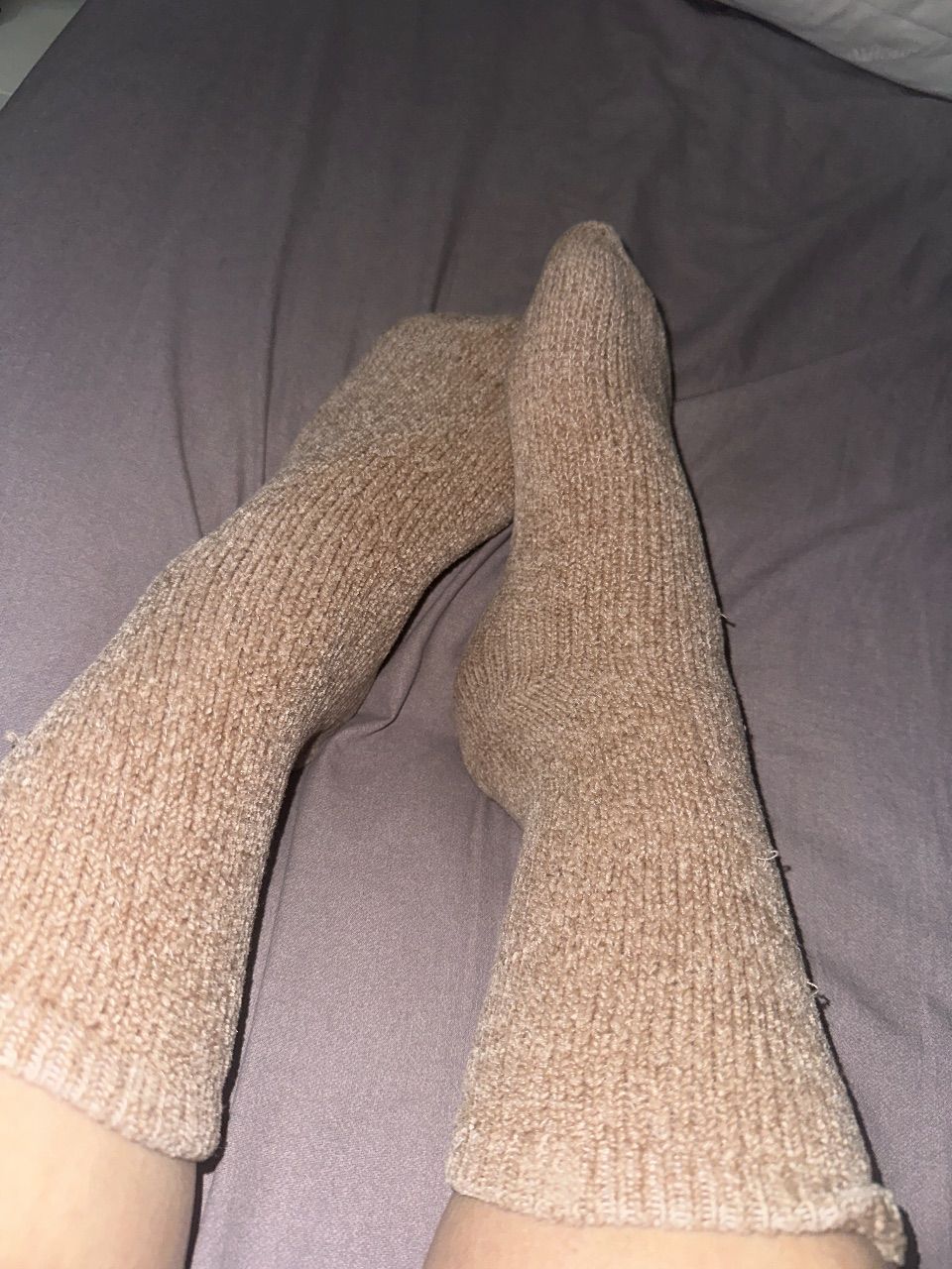 Ohne Marke Getragene Socken 