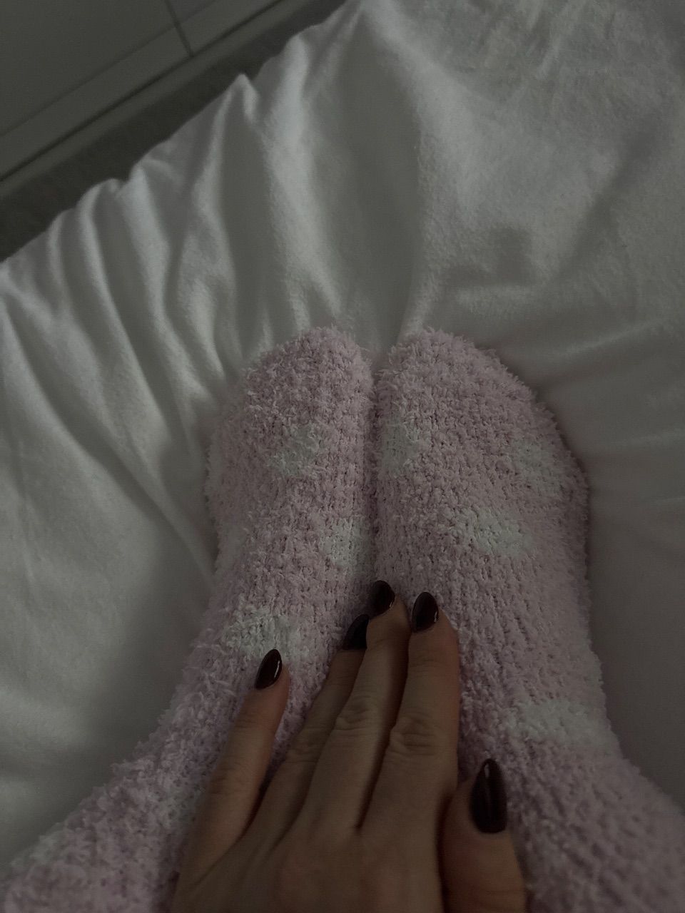 Kuschelsocken mehrere Tage  getragen  Size L