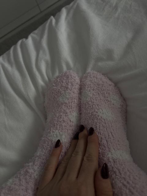 Kuschelsocken mehrere Tage getragen Size L