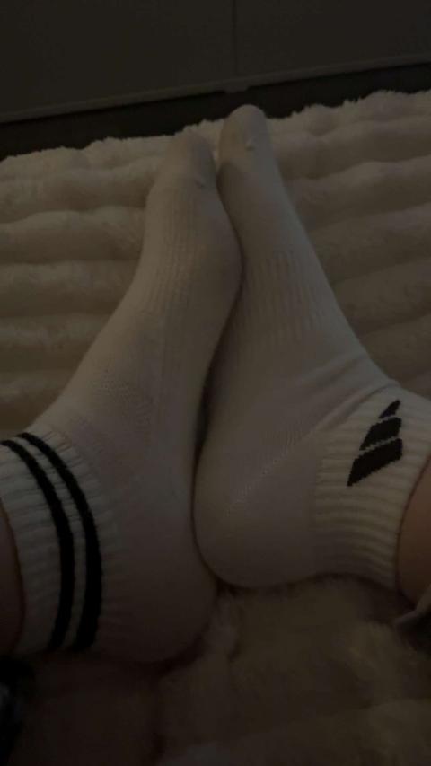Adidas Getragene verschiedene Socken Size XXS