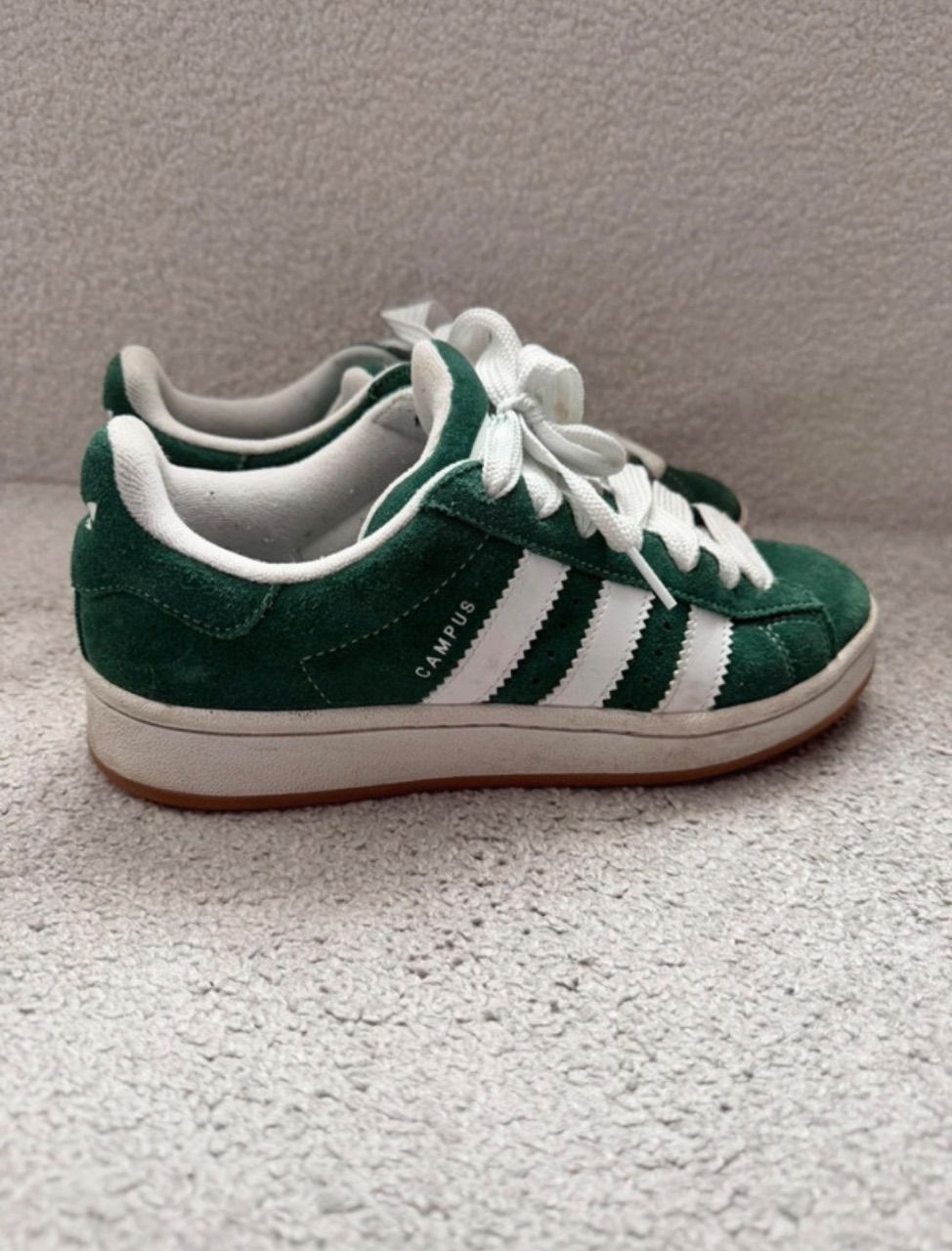 Adidas Grüne Adidas Schuhe; Getragen; Gr. 38 Size 38