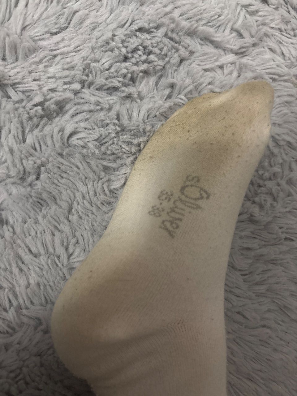 Socken getragen 