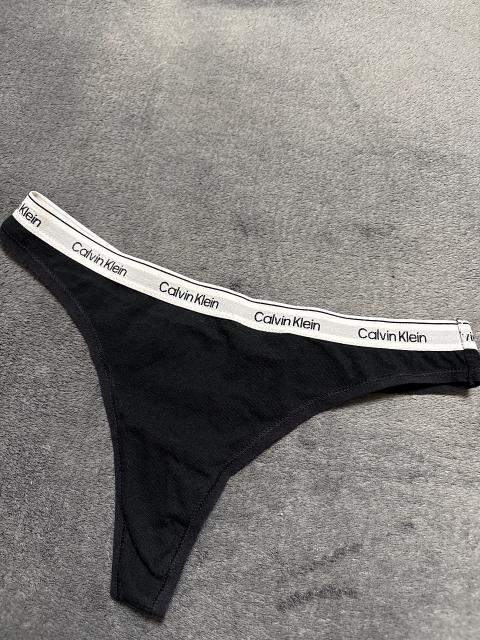 Calvin Klein Getragener Tanga Size XS