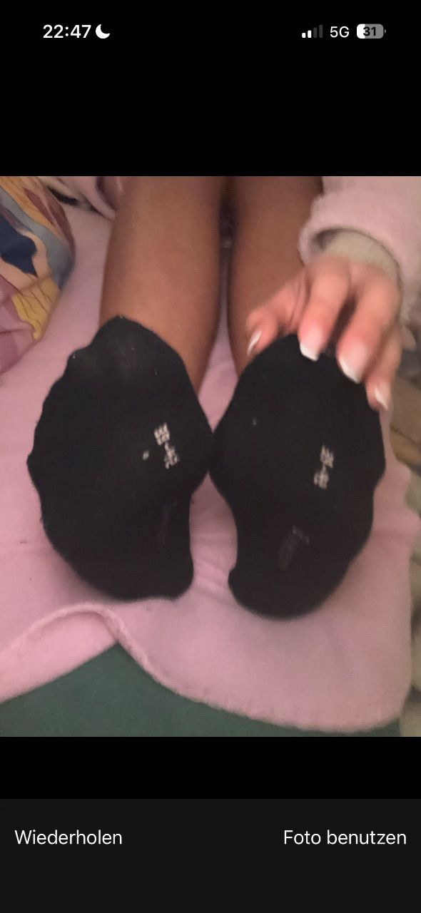Socken schwarz 
