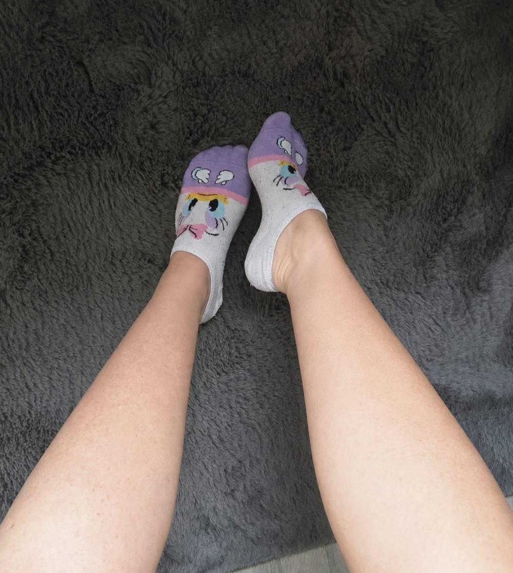 Süße Sneaker Socken
