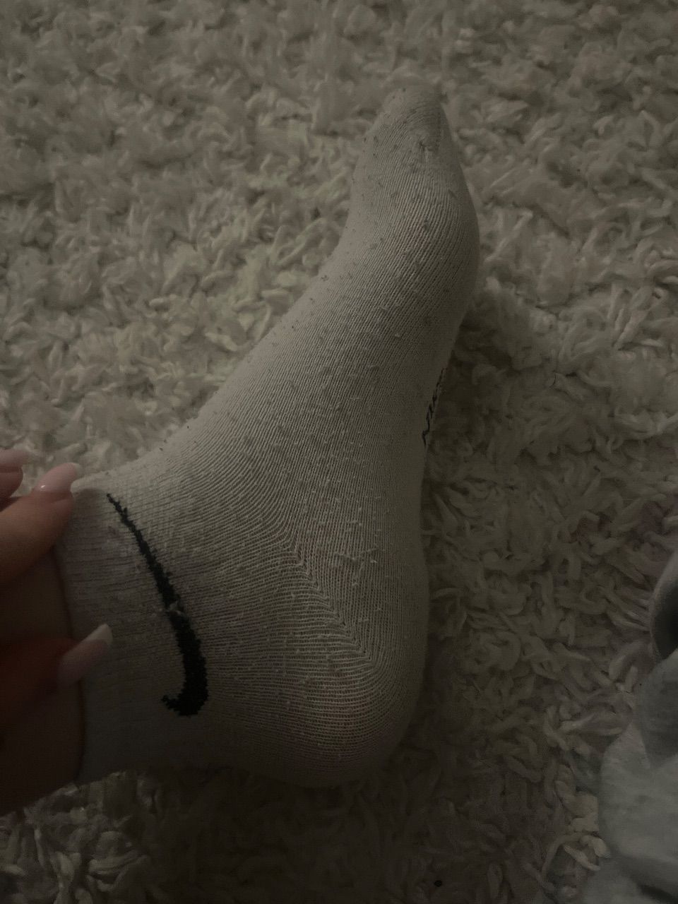 Nike Socke Getragen