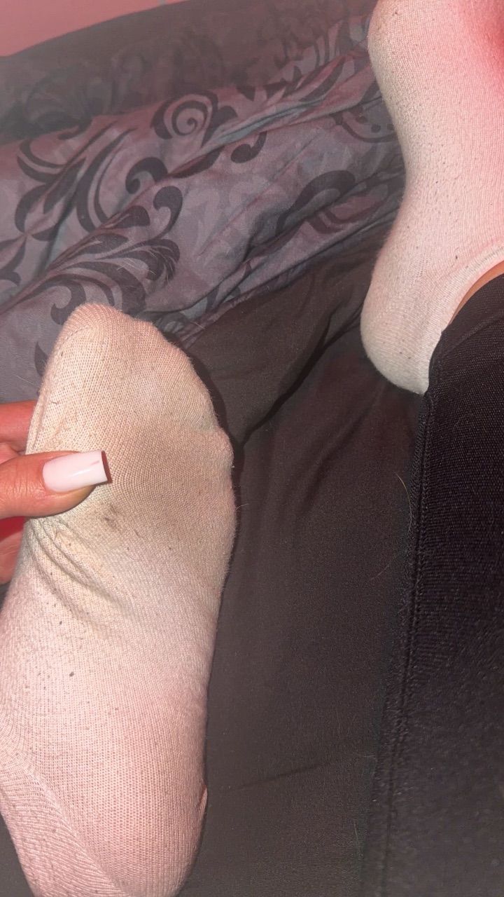 Getragene Socken 