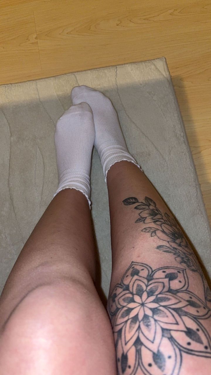 getragen Socken