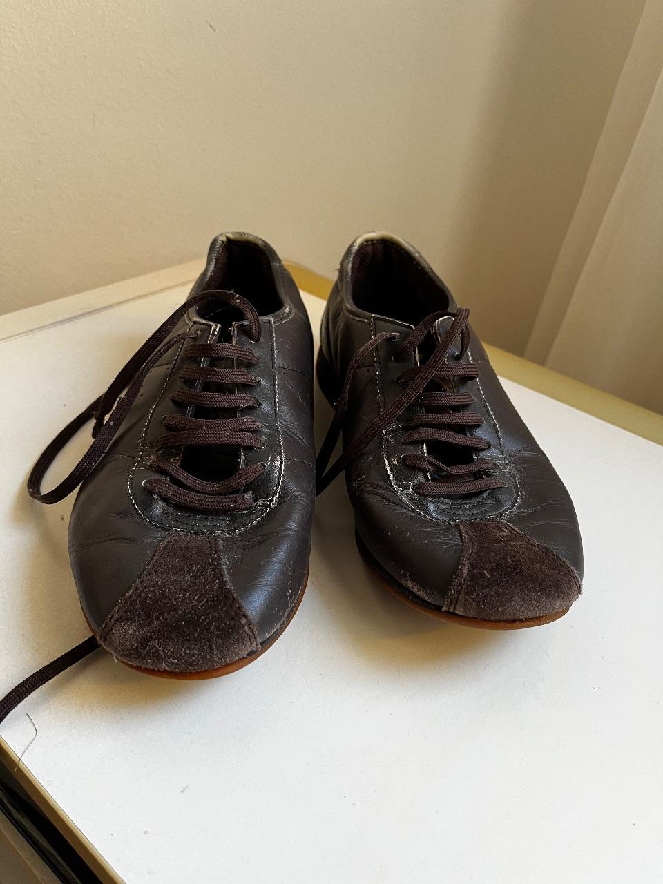Sneaker Le Coq Sportif 39 braun getragen gebraucht