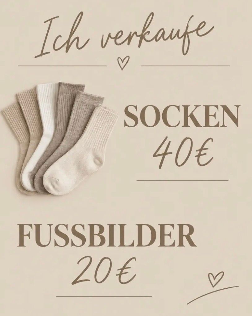 Socken, Fußbilder 
