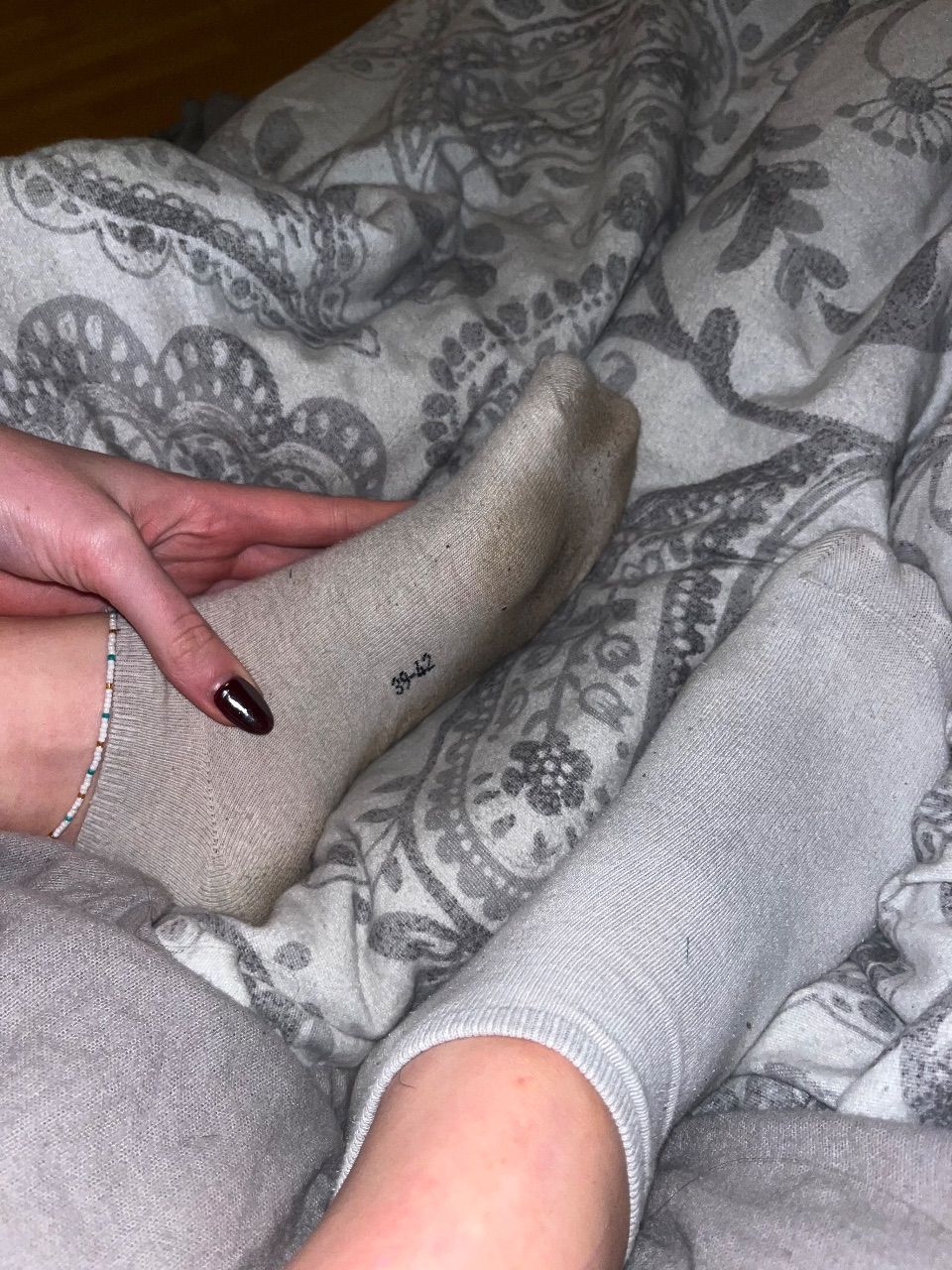 benutze Socken Size 38