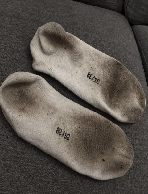 Ohne Marke benutze Socken🫢