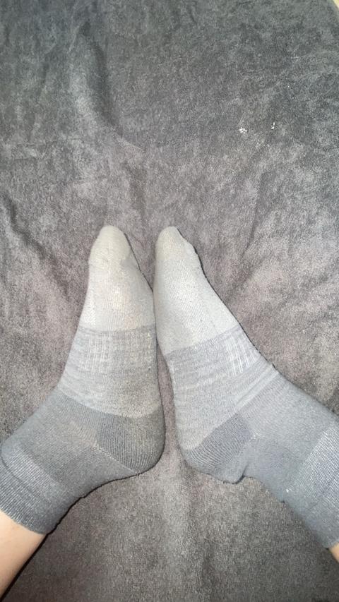 Sichtbare Getragen Socken Size M