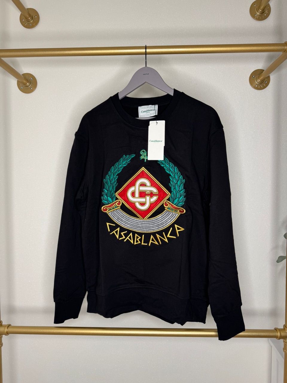 Ohne Marke Sweatshirt mit Stickerei Size XL