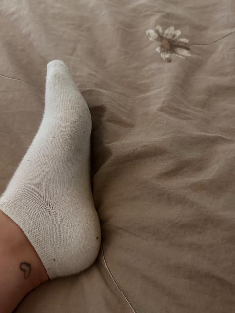 YouShow Getragene Socke kleine Füße