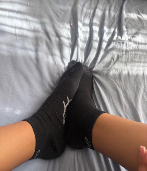 asics Getragene Socken