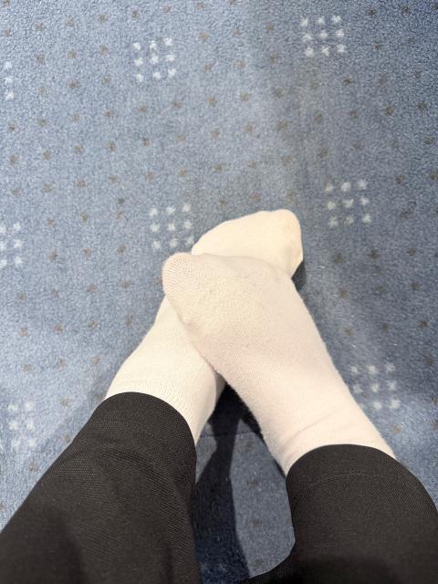 Getragene Socken ohne Marke Size 39
