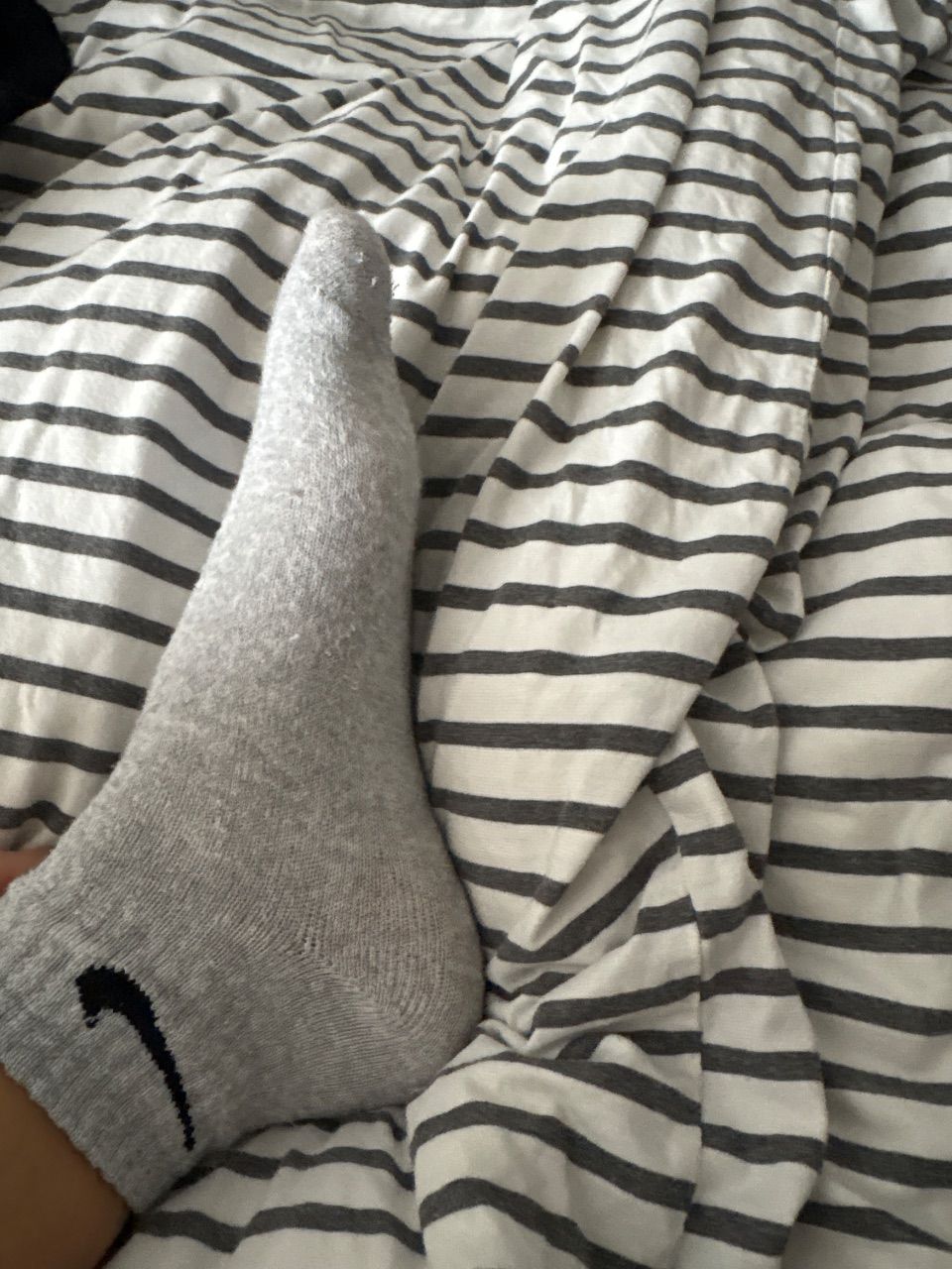 Nike graue Nike Socken Size S