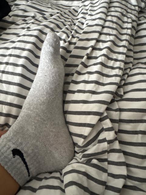 Nike graue Nike Socken Size S