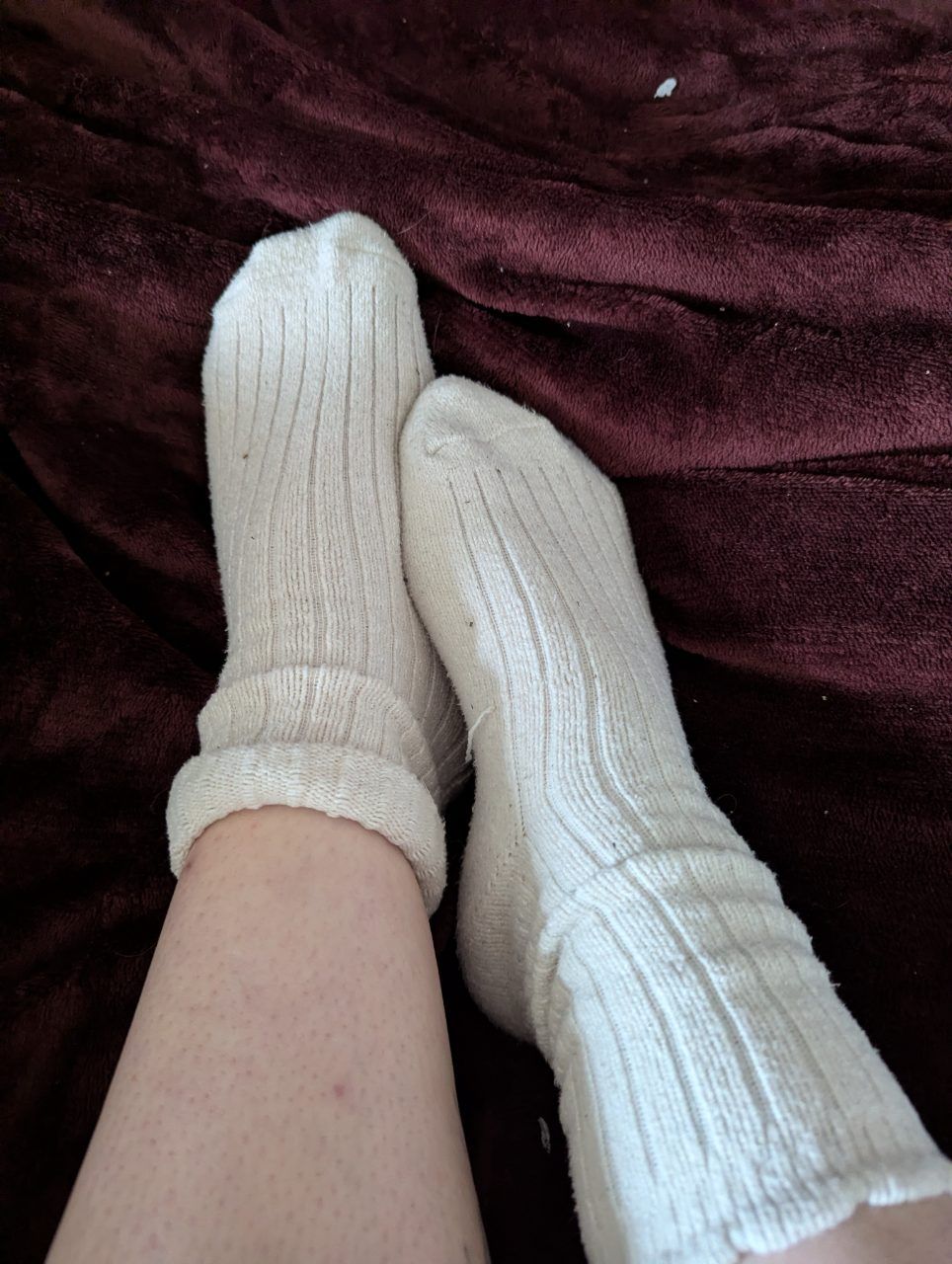 Getragene Wintersocken Size 38