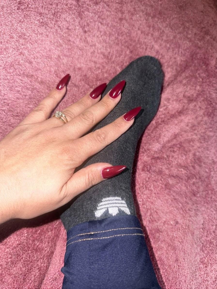Getragene Adidas Sportsocken