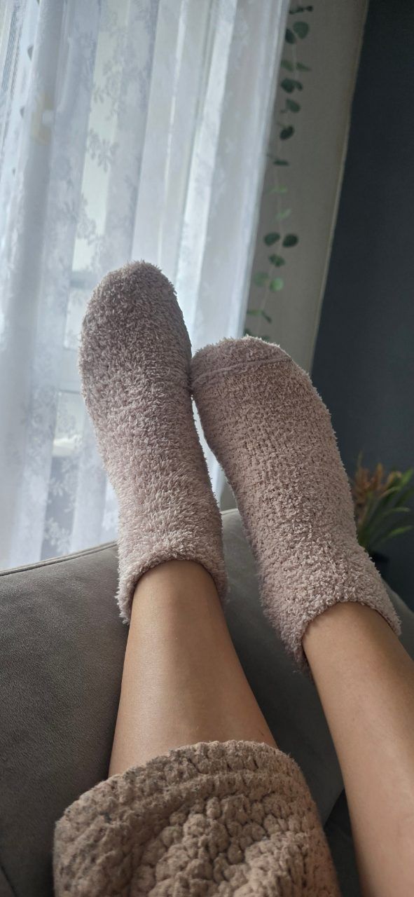 Socken getragen.  Size 37