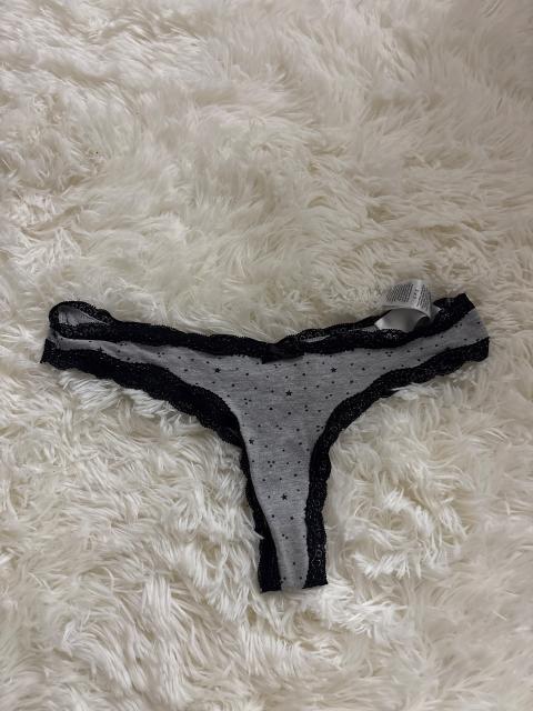 Unbekannt Grau tanga Size L