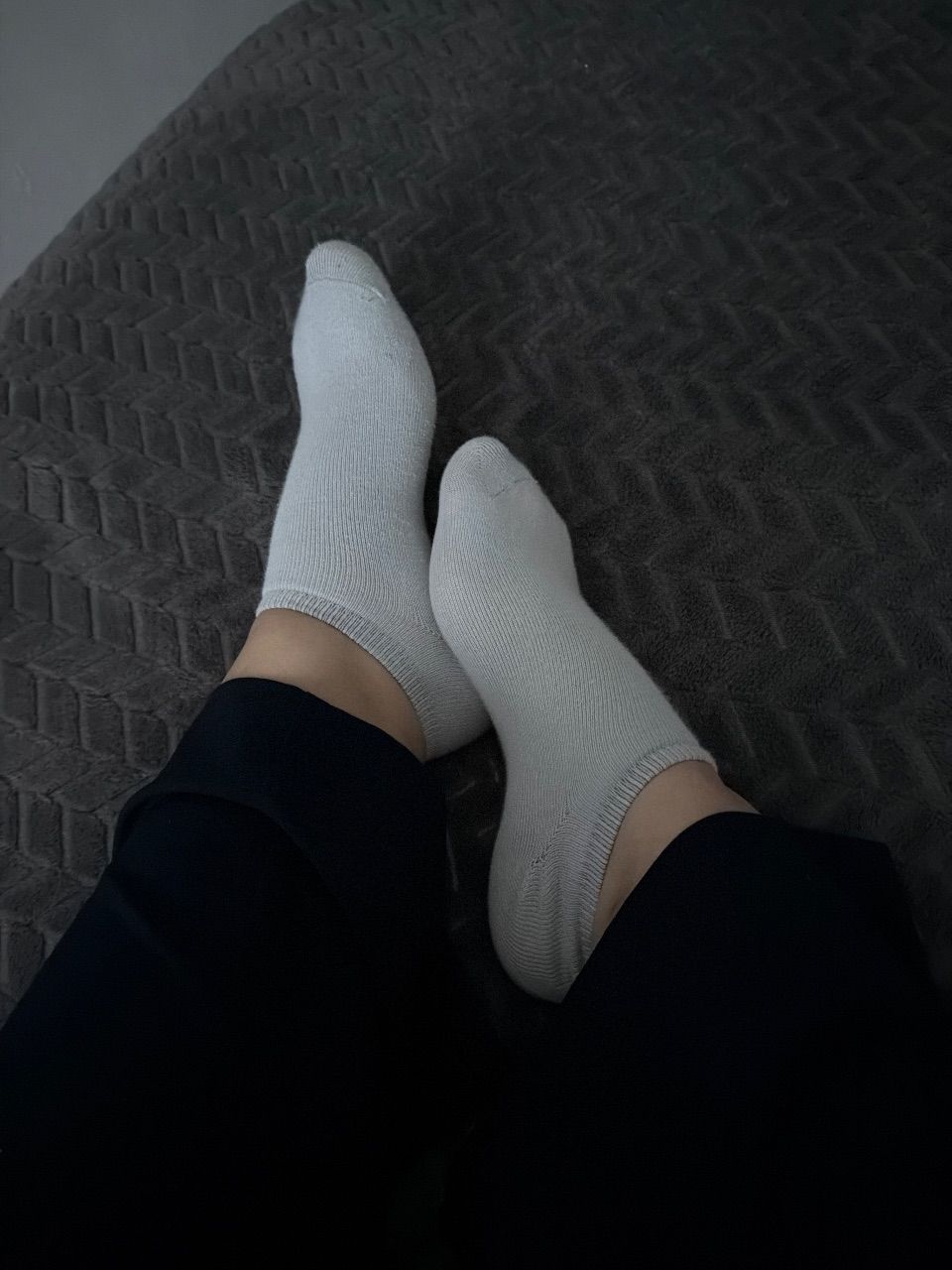 Socken getragen 