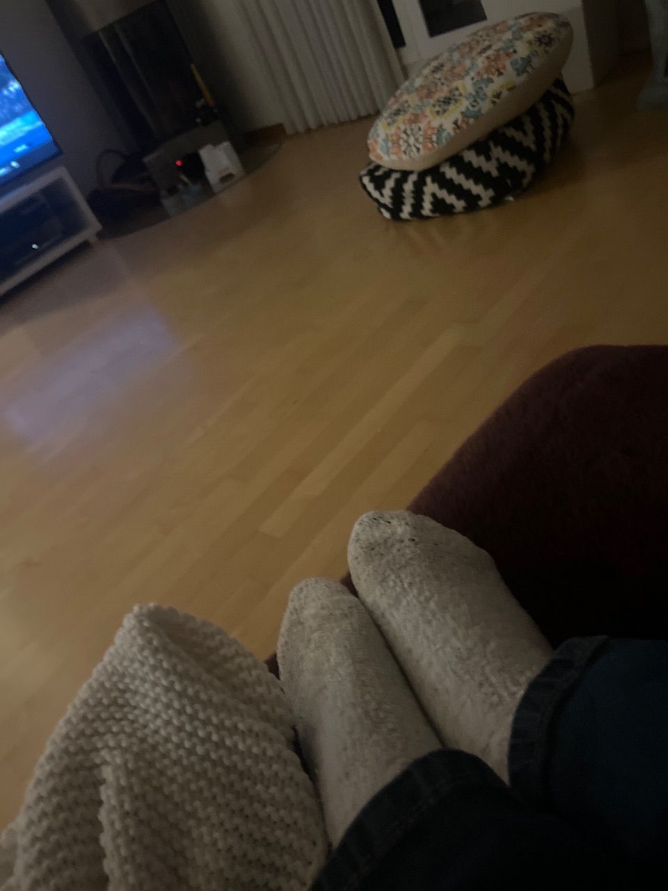 Weiche flauschige Socken