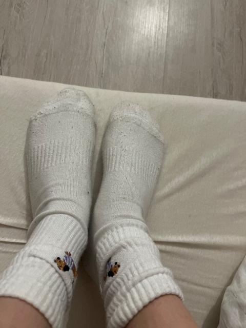 Ohne Marke Getragene Socken Size S
