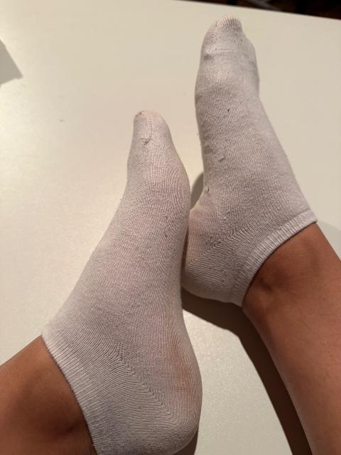 worn socks Size 38