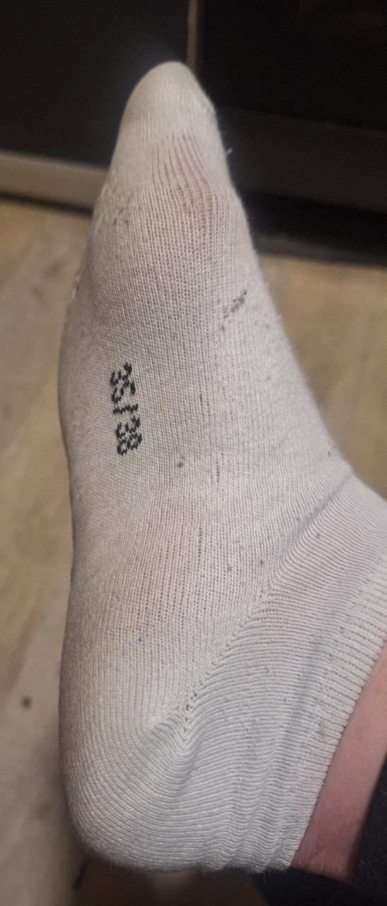 Getragene socken Size S