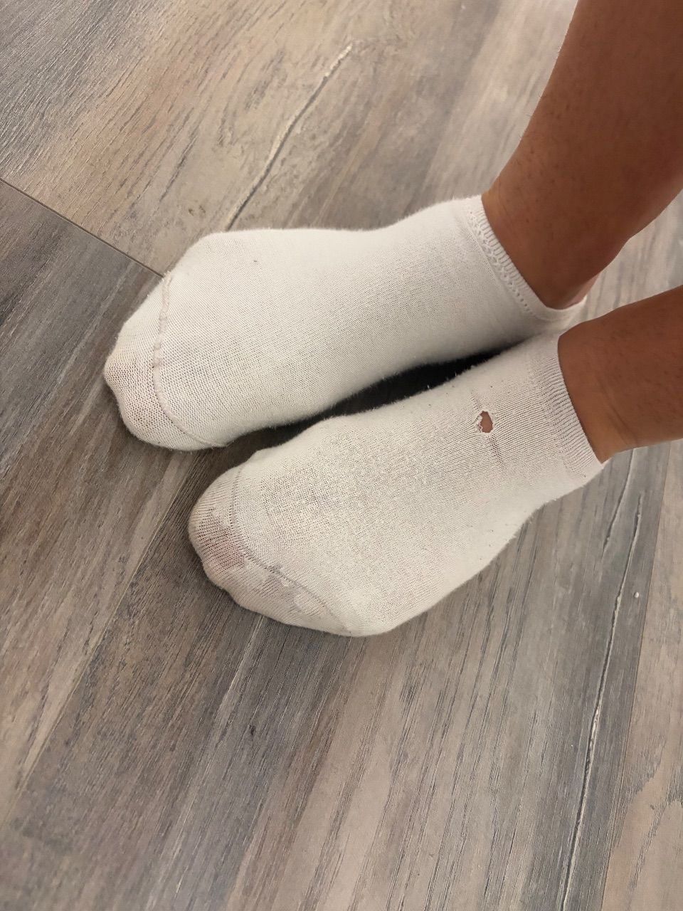 Socks White used socks size 39 Size 39