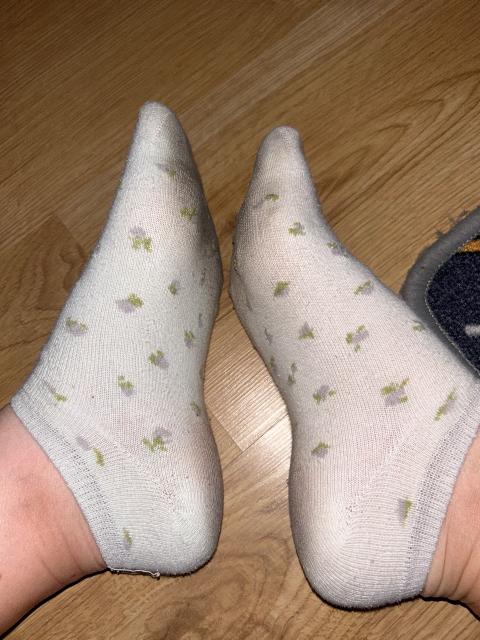 Getragene socken Size S