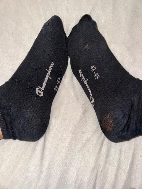 Champions Abgetragene Socken Size 43